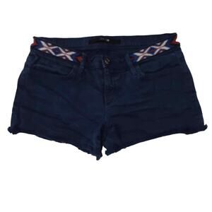 Joe's Jeans womens shorts size 29 dark blue denim cutoffs 8" rise